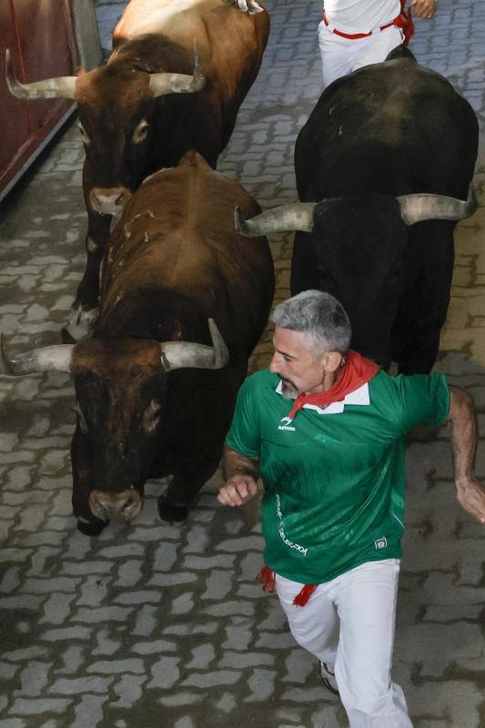 Fotos: Las mejores imágenes del encierro final de los Sanfermines