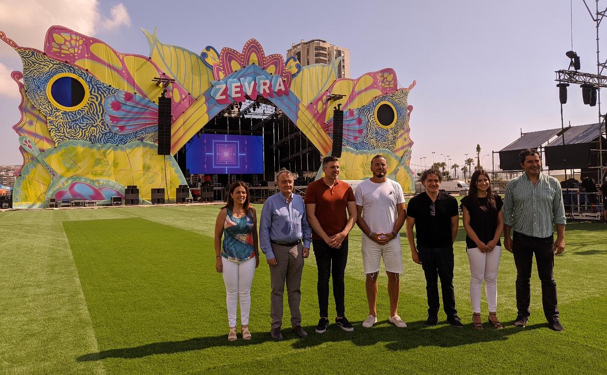 Presentación del nuevo festival de Cullera. 