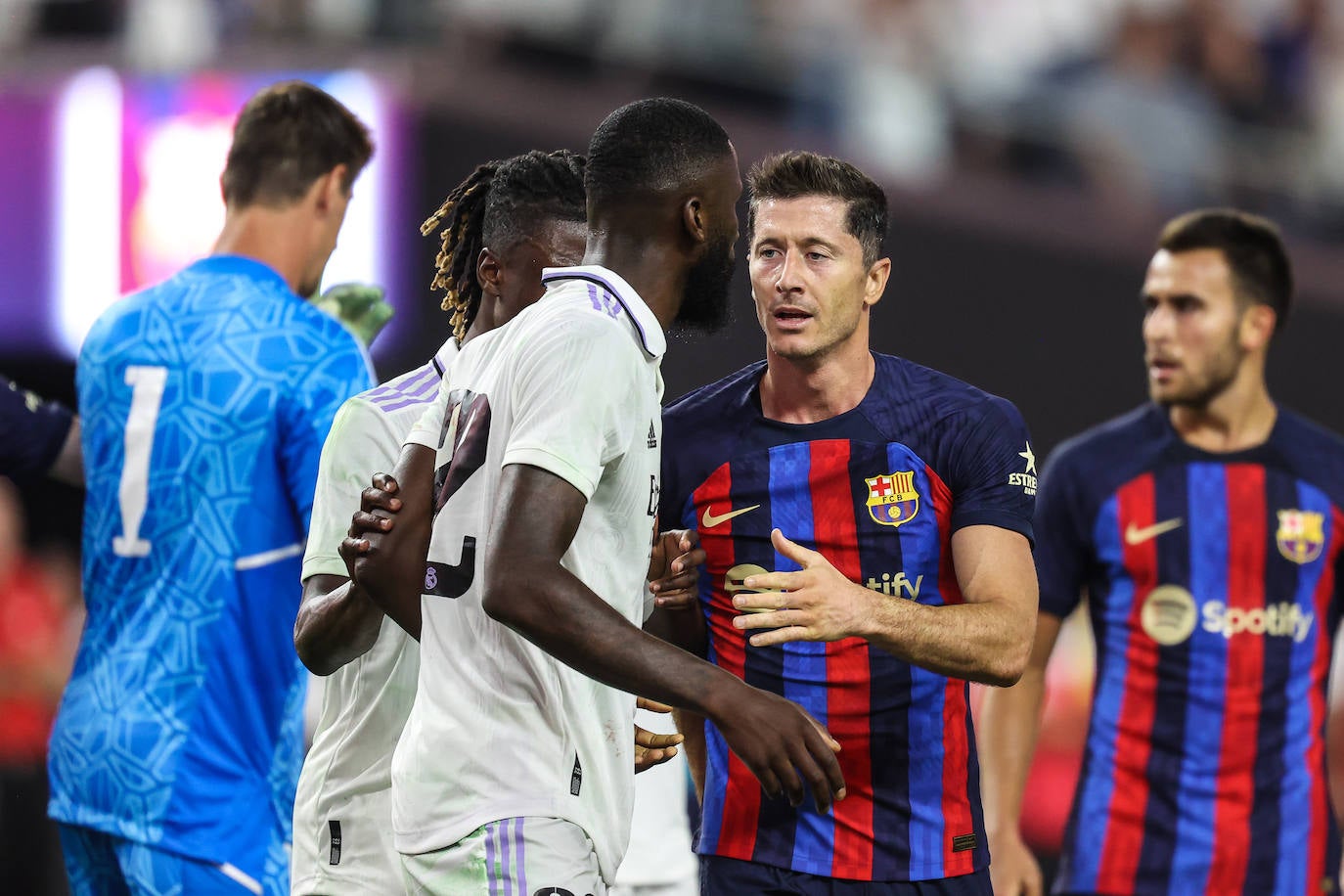 Fotos: Las mejores fotos del Real Madrid - FC Barcelona jugado en Las Vegas