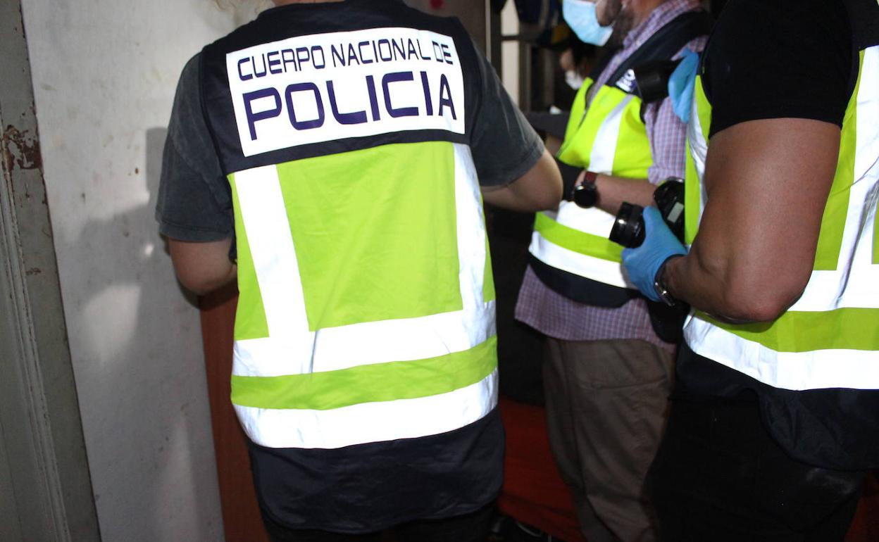 Foto de archivo de agentes de la Policía Nacional.