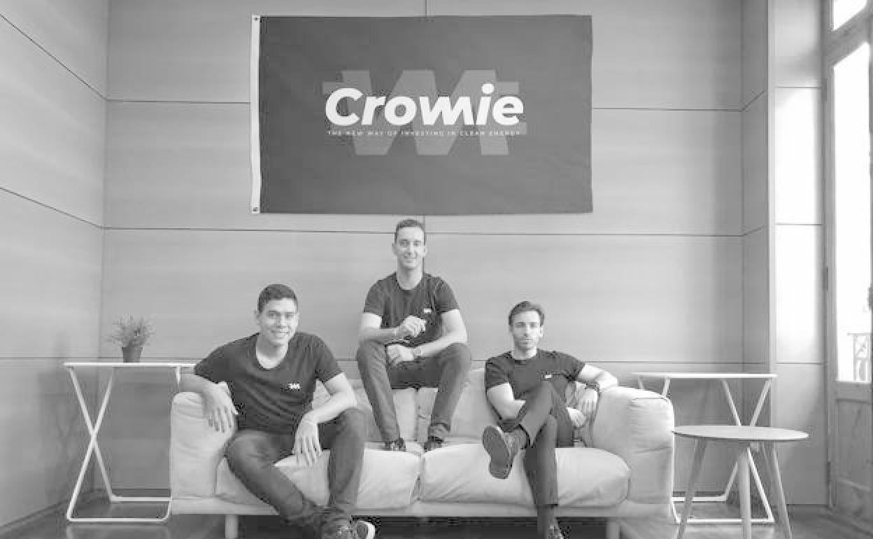 La startup Crowmie. 