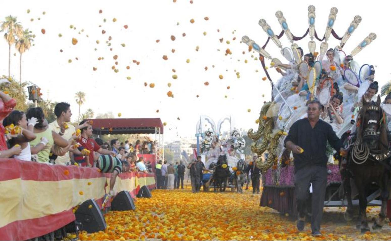 Desfile de la Batalla de Flores. 