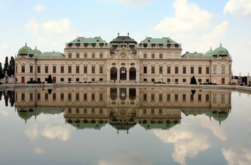 Palacio Belvedere, Viena, Austria.