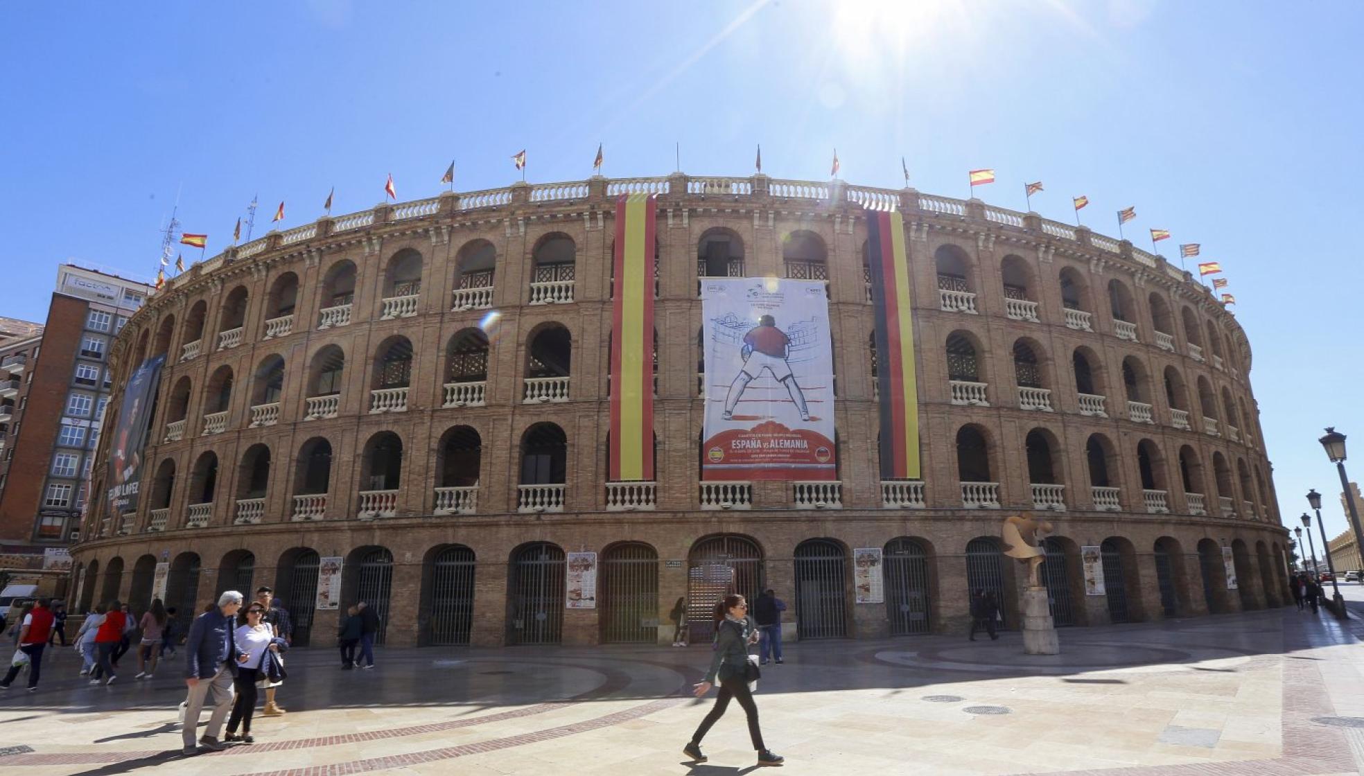 p
Plaza de toros de Valencia.
Una obra de Sebastián Monleón. m.M.