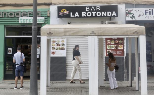 El bar donde se ha producido el crimen.