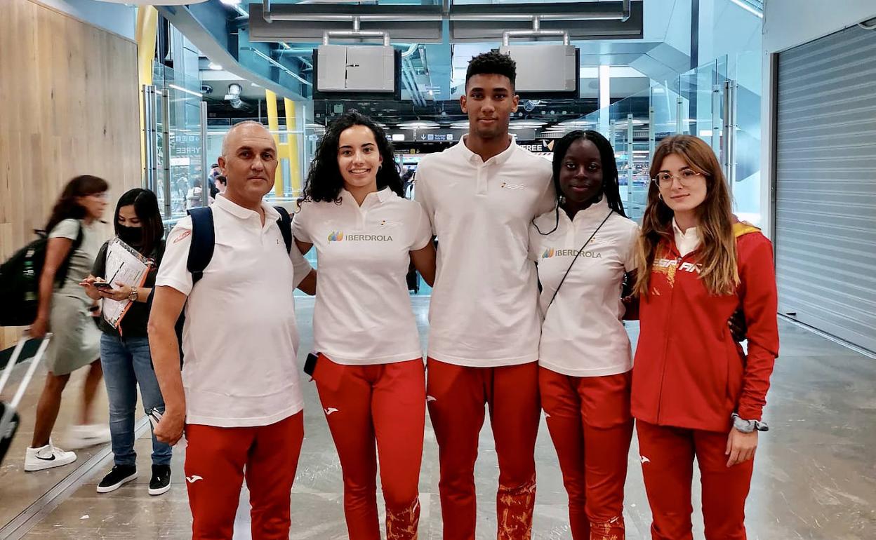 Los atletas valencianos, representantes en el Mundial. 