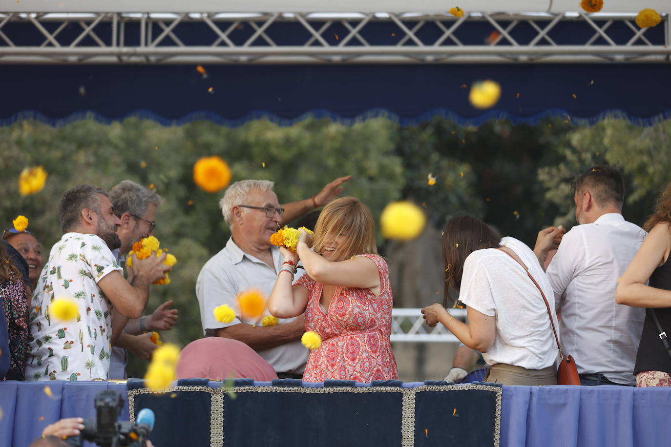 Fotos: La Batalla de Flores pone punto y final a la Feria de Julio