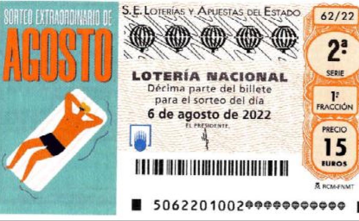 Sorteo Extraordinario de Agosto de la Lotería Nacional: ¿Cuánto toca y cuánto cuesta cada décimo?