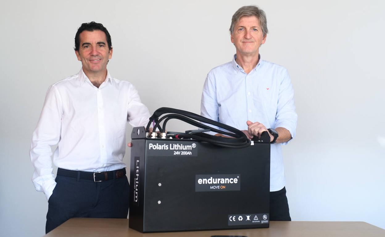 Ander Muelas y Carlos Navarro, presidente y CEO respectivamente de Endurance Motive. 