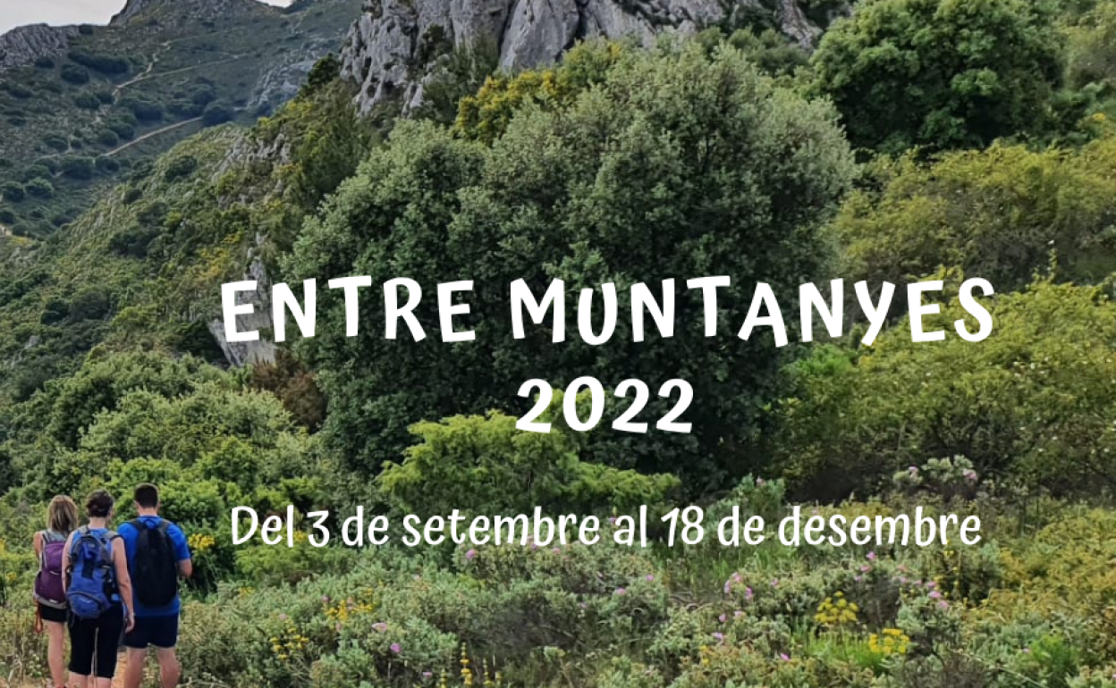 Cartel para promocionar el programa 'Entre Montanyes'. 