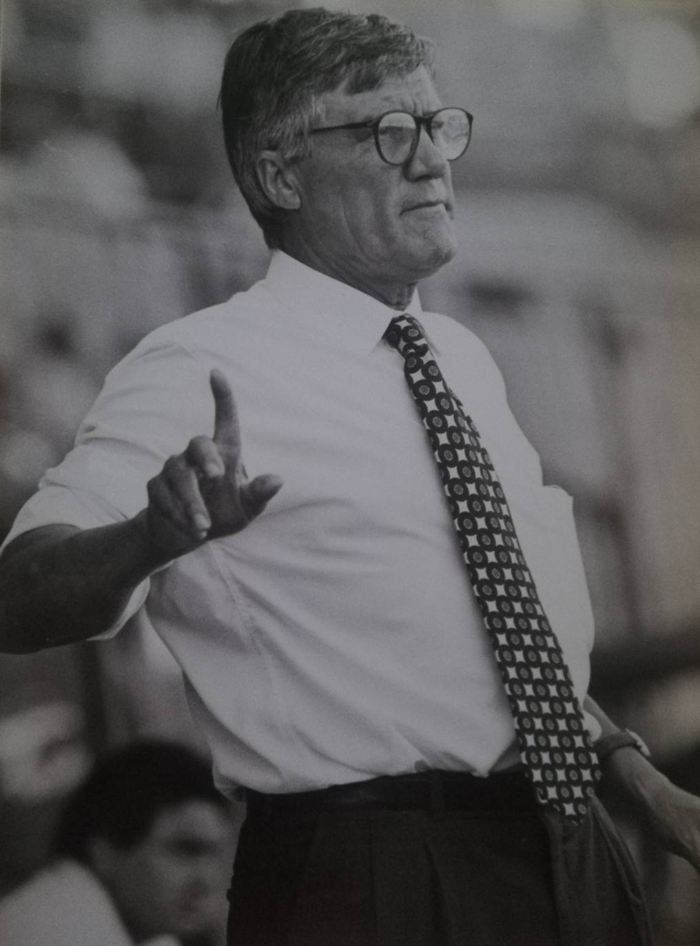 Roberto Gil en su etapa como entrenador del Castellón CF (1995)