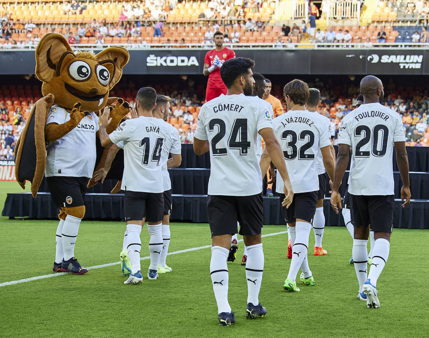 El Valencia de Gattuso se estrena en Mestalla.