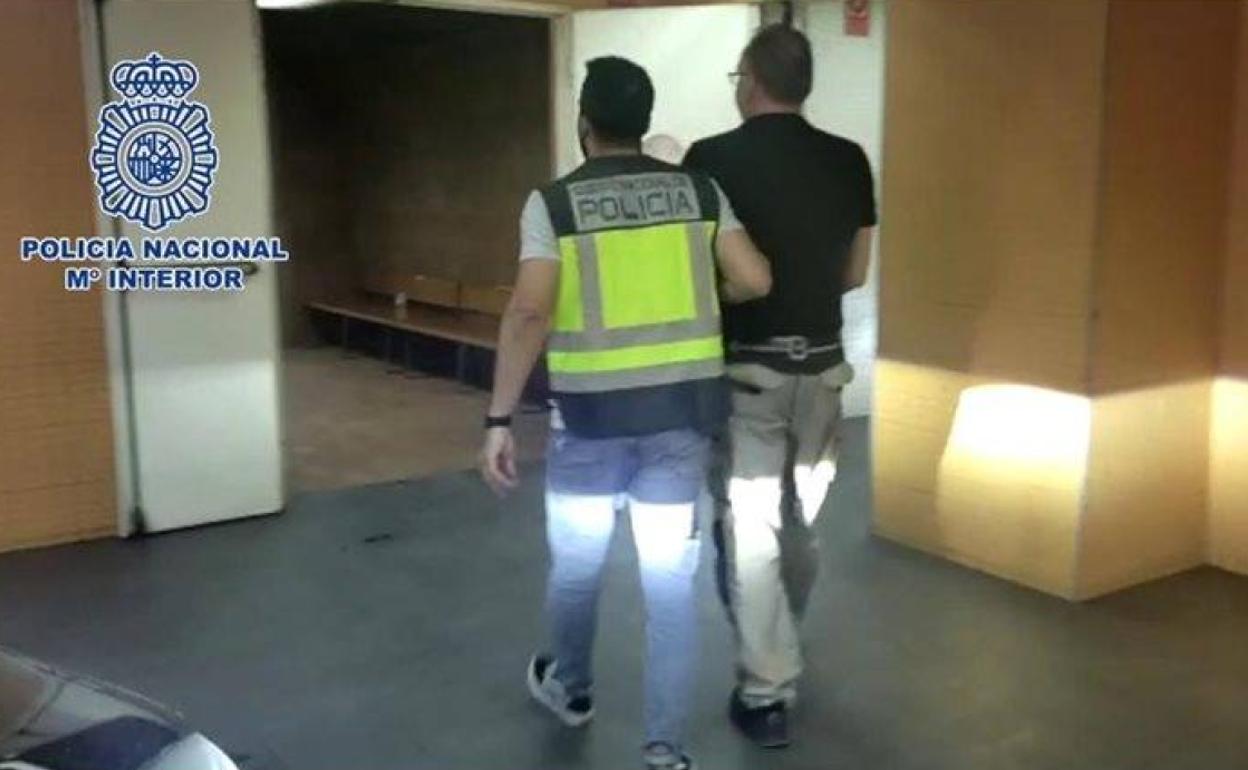 Fue arrestado en el centro de Torrevieja. 