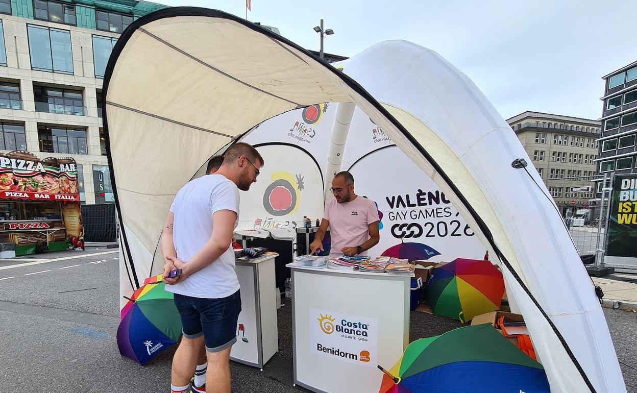 Espacio promocional del Patronato Costa Blanca en Hamburgo. 