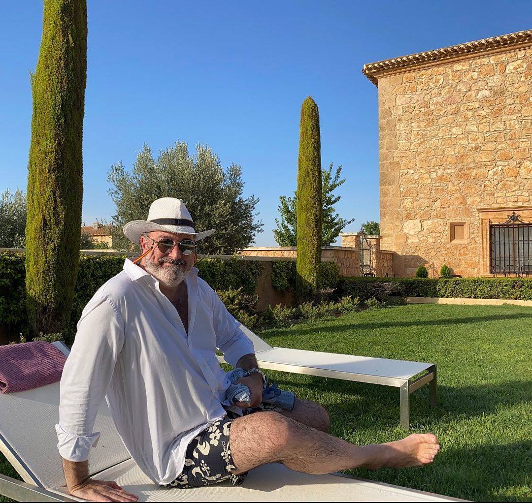 José Cosme en la Toscana.