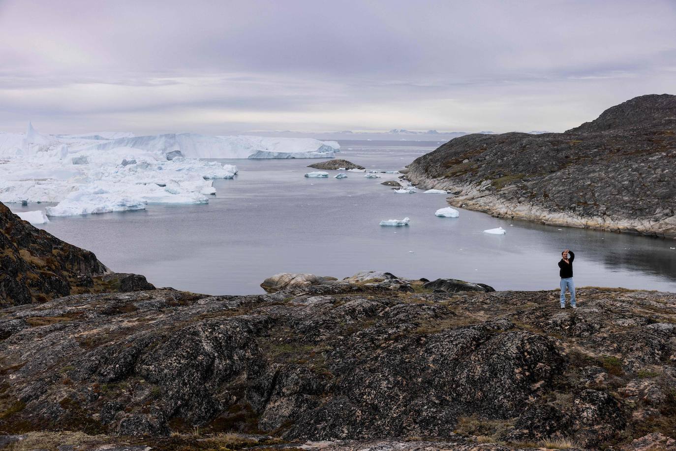 Fotos: Bahía de Disko o cómo vivir rodeados por gigantescos icebergs