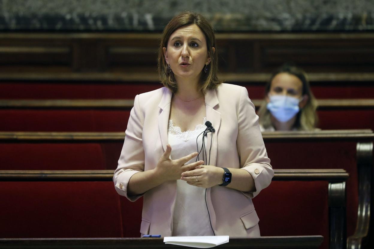 La portavoz del PP, María José Catalá. irene marsilla