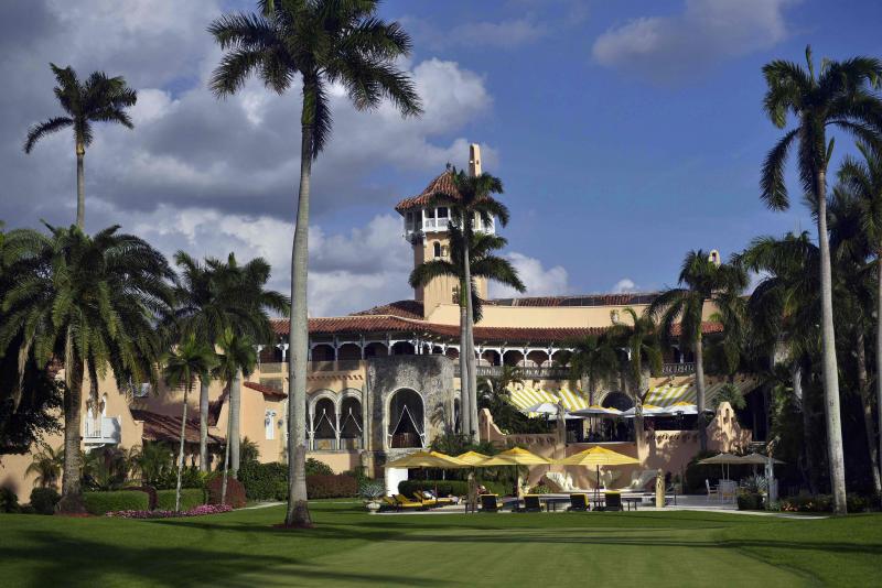 Residencia de Donald Trump en Mar-a-Lago en Florida