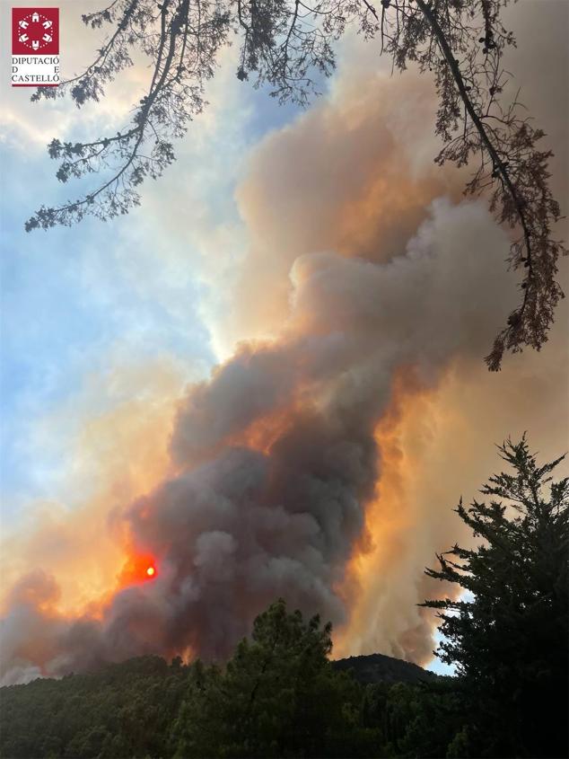 Fotos: Incendio en Bejís