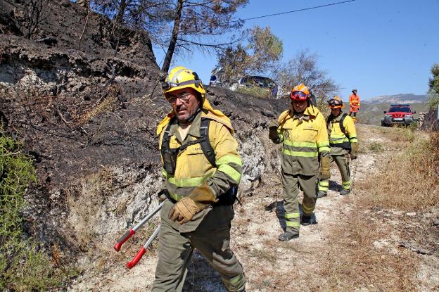 Algunos vecinos del Comtat se negaron a desalojar sus hogares