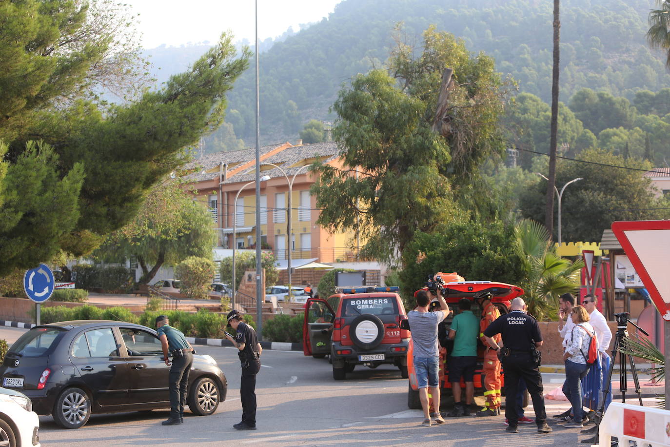 Fotos: Incendio en Olocau