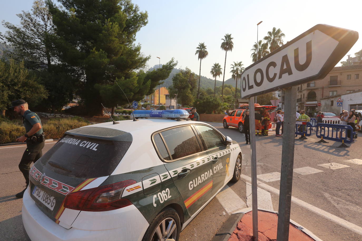 Fotos: Incendio en Olocau