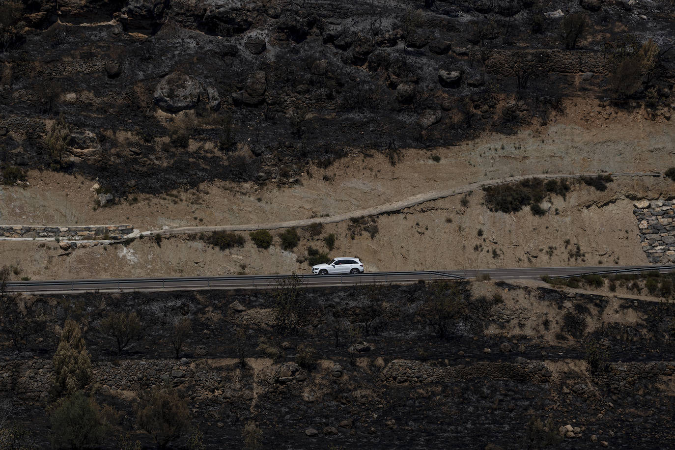 Fotos: Así se encuentra Bejís tras el paso del fuego