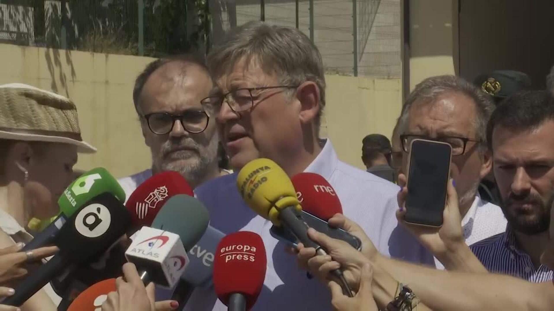Puig sobre el incendio de Bejís: "Todas las personas van a poder volver a su casa"