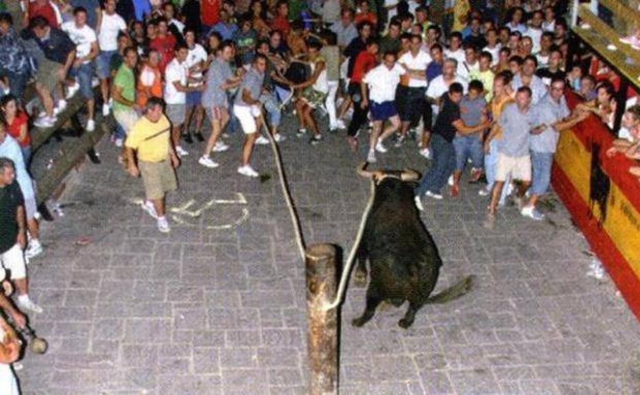 Imagen de archivo de un anterior evento taurino. 