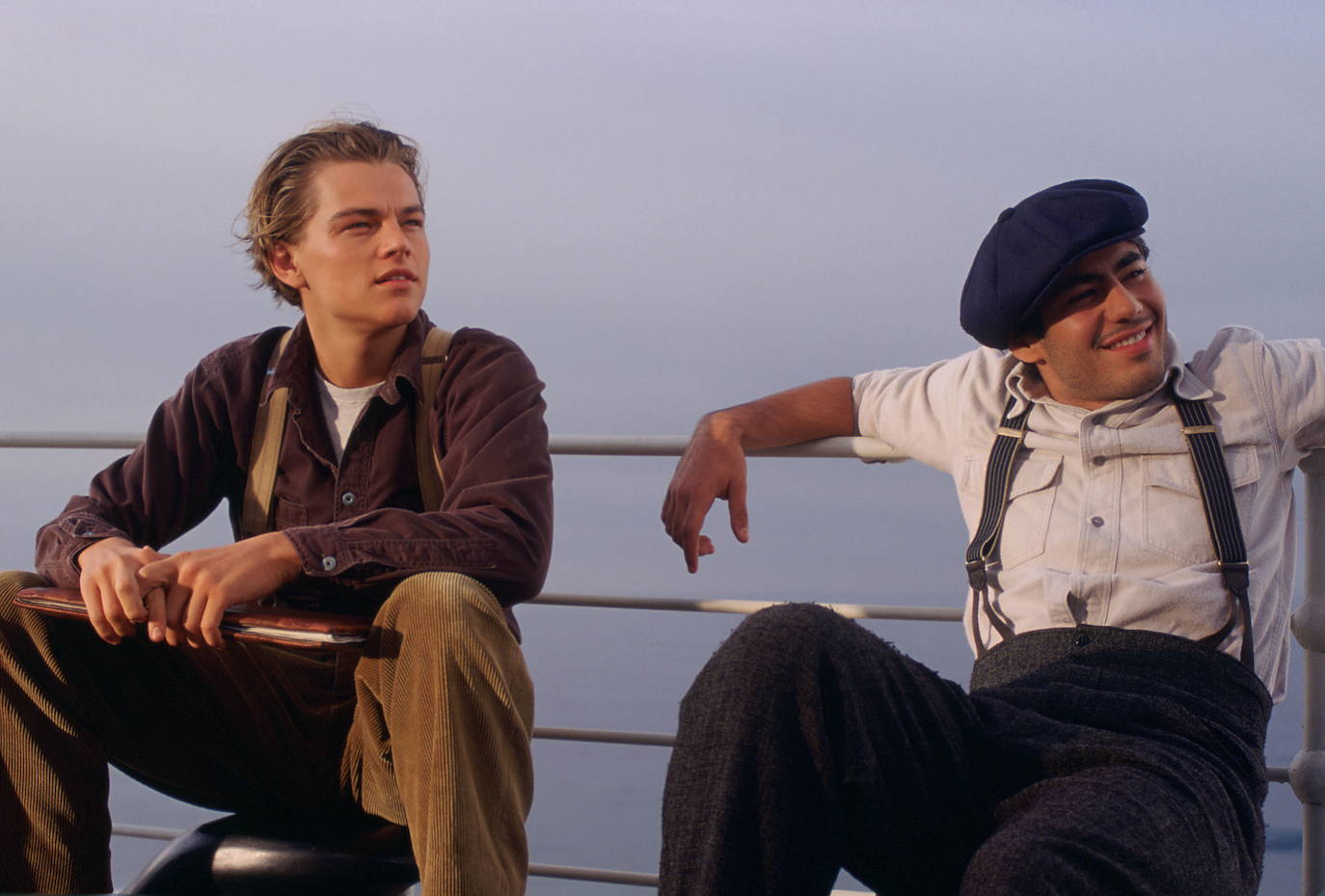 Leonardo DiCaprio (i), en la piel de Jack Dawson.