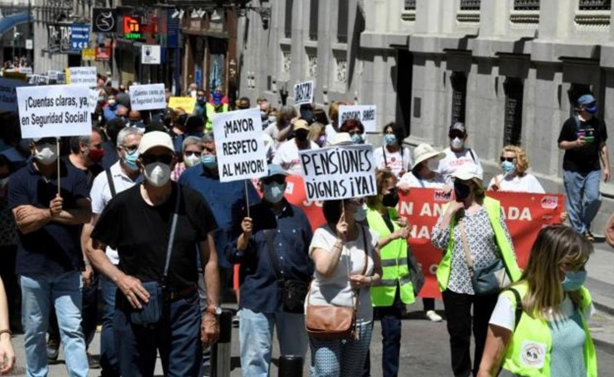 Manifestación en 2021. lp
