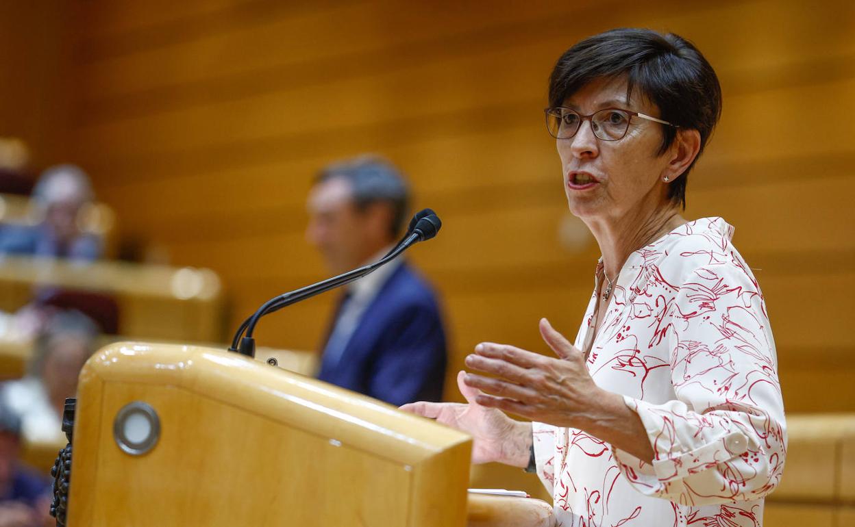 La portavoz del PNV en el Senado, Estefanía Beltrán de Heredia. 