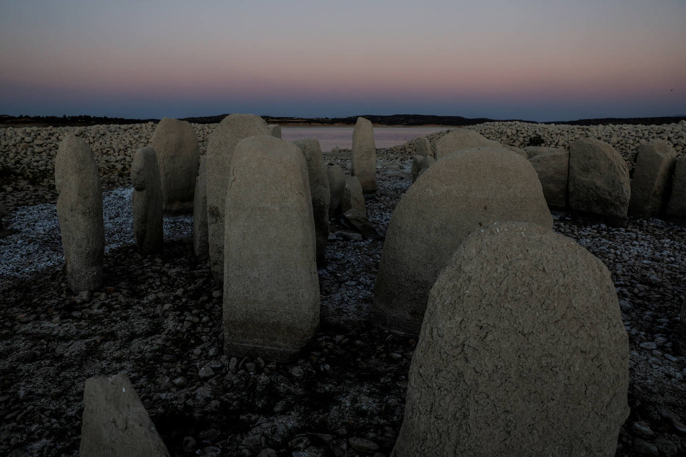 Fotos: La sequía saca a la luz el Dolmen de Guadalperal, el enigmático &#039;Stonehenge español&#039;