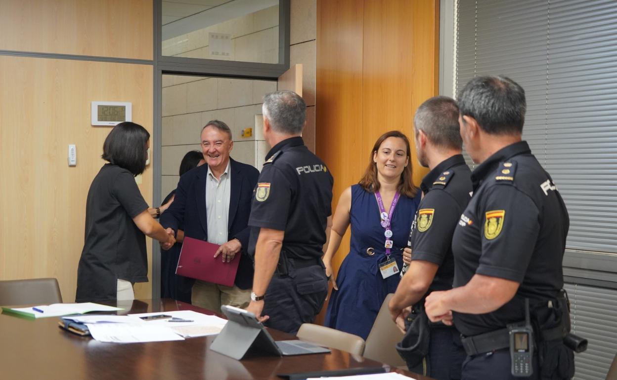 Junta de seguridad de Algemesí. 