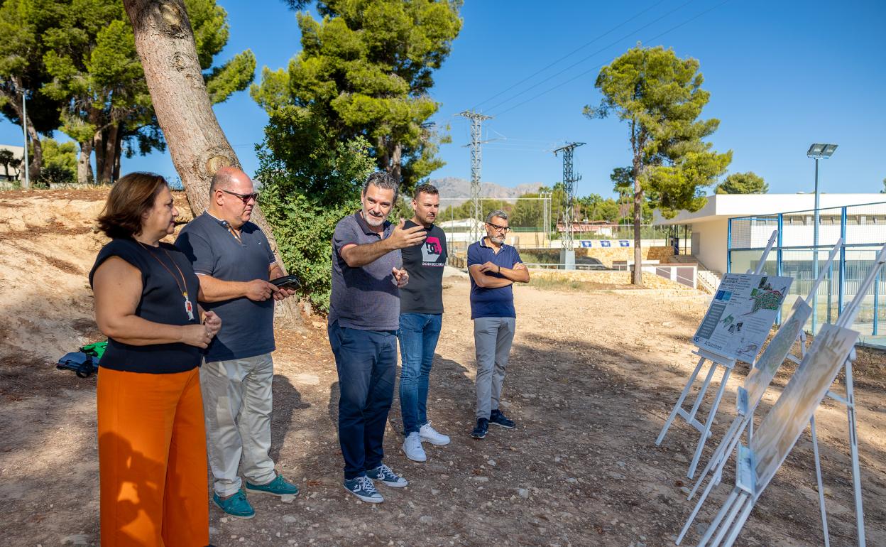 Vicente Arques ha presentado esta mañana la nueva actuación recogida en la Edusi