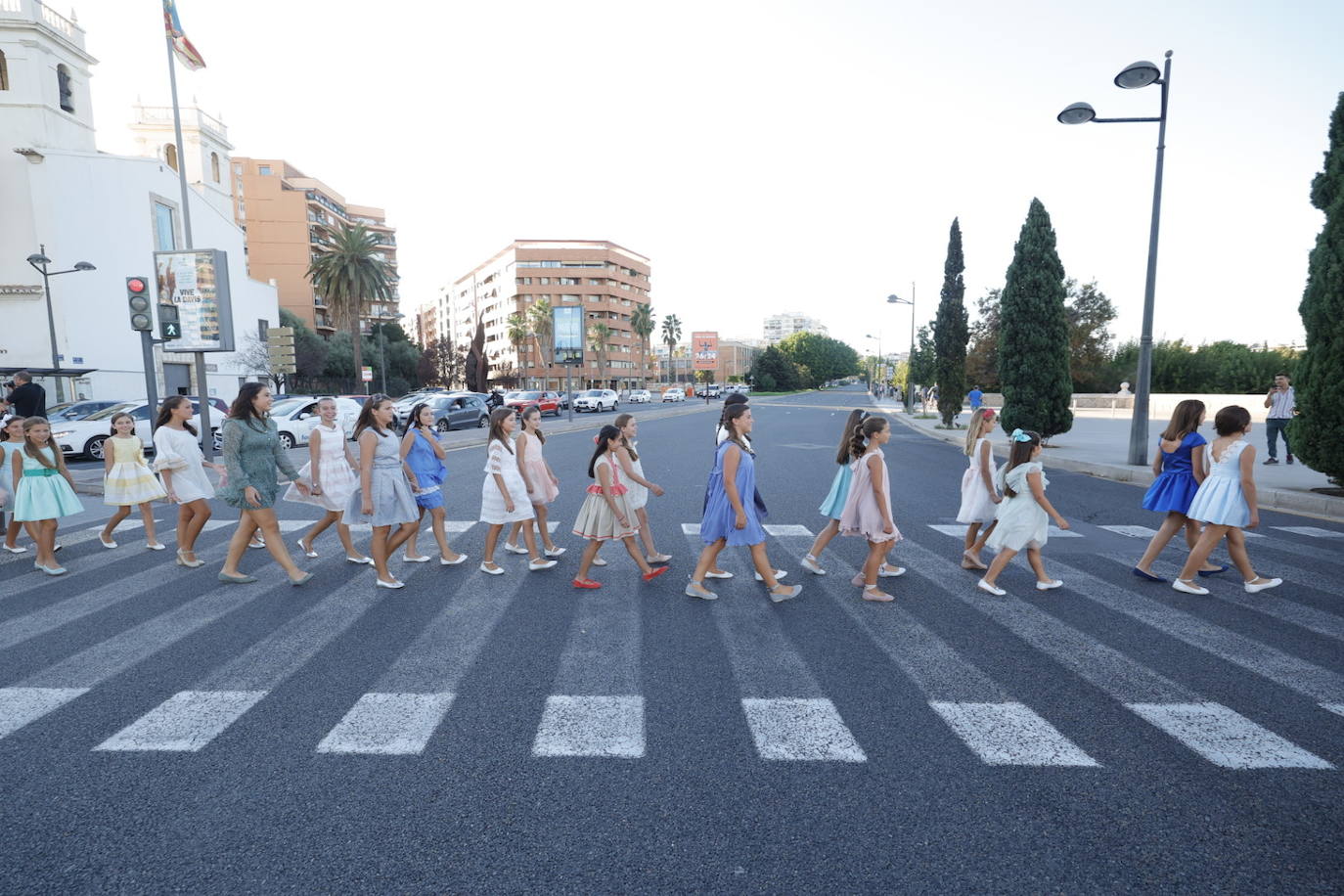 Fotos: Las candidatas a fallera mayor infantil de Valencia 2023 se enfrentan a sus primeras pruebas