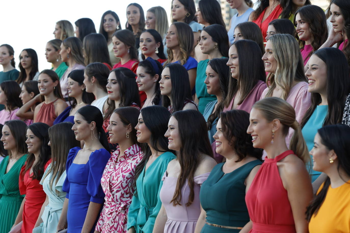 Fotos: Primeras pruebas de las aspirantes a falleras mayores de Valencia 2021