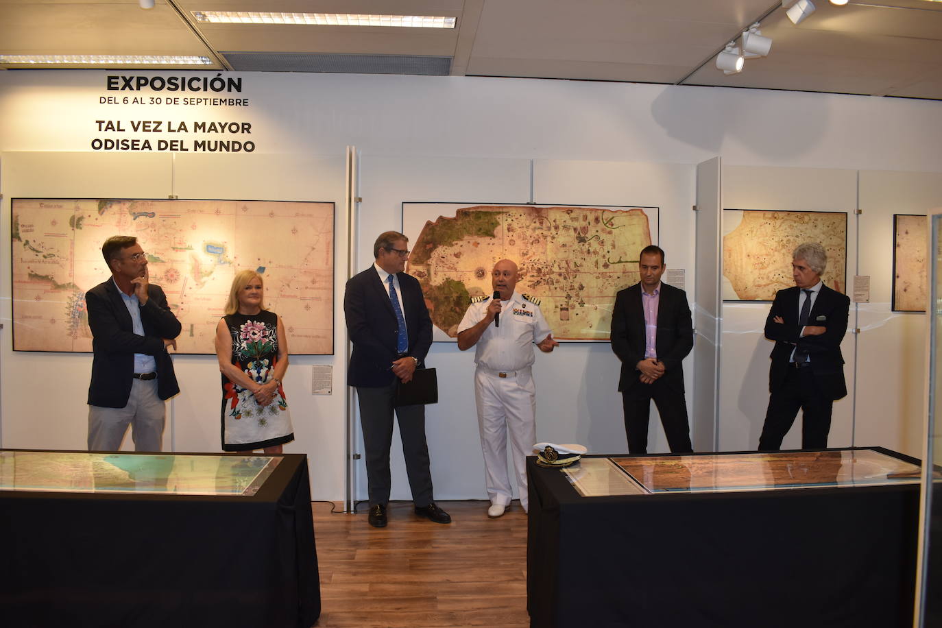 Inauguración de la exposición ‘Tal vez la Mayor Odisea del Mundo’.