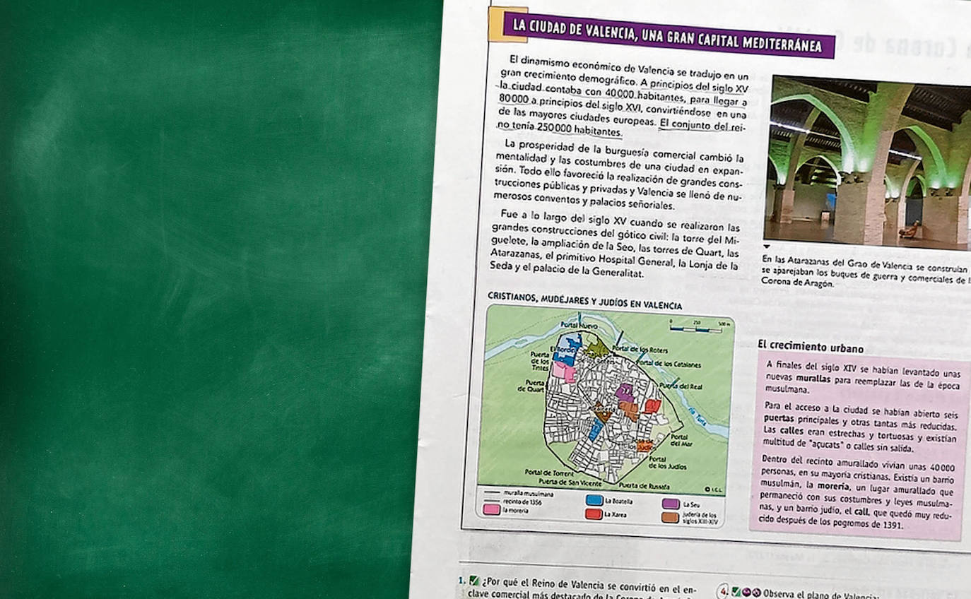 ESO. 2º CURSO. El papel de la ciudad. Ejemplo de unidad de Geografía e Historia que se centra en el crecimiento y desarrollo histórico de Valencia como ejemplo del papel dinamizador de las ciudades. La Lomloe generaliza y plantea trabajar el espacio urbano valenciano. 