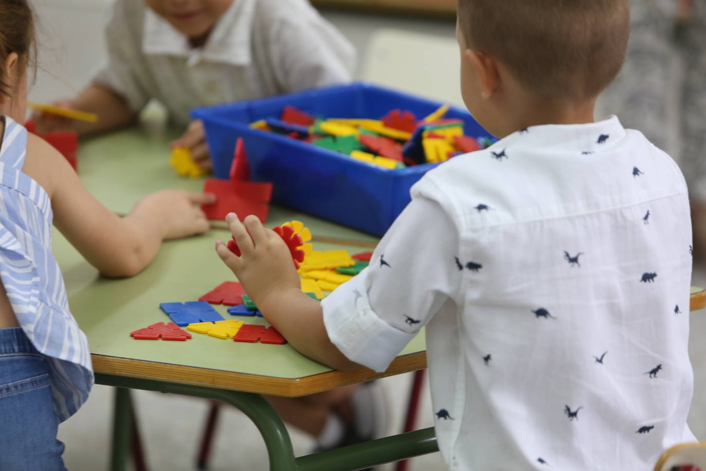 Fotos: Los niños regresan al colegio este lunes 12 de septiembre