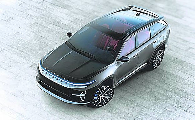 2025 es el año previsto para este gran SUV eléctrico.