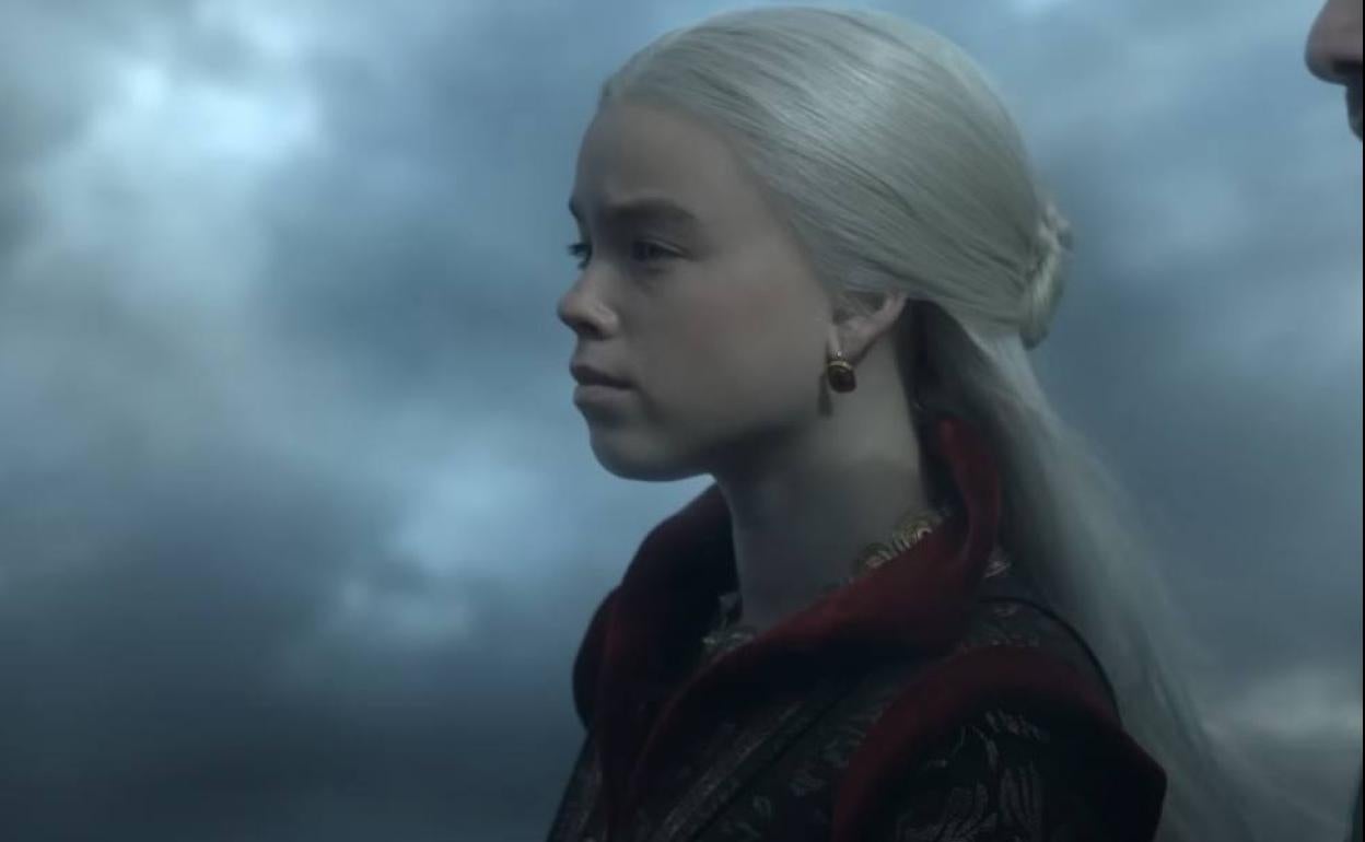 Rhaenyra Targaryen durante el quinto episodio de 'La Casa del Dragón'. 