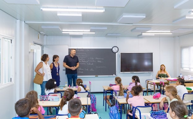 Visita al CEIP Sant Antoni de la Mar. 