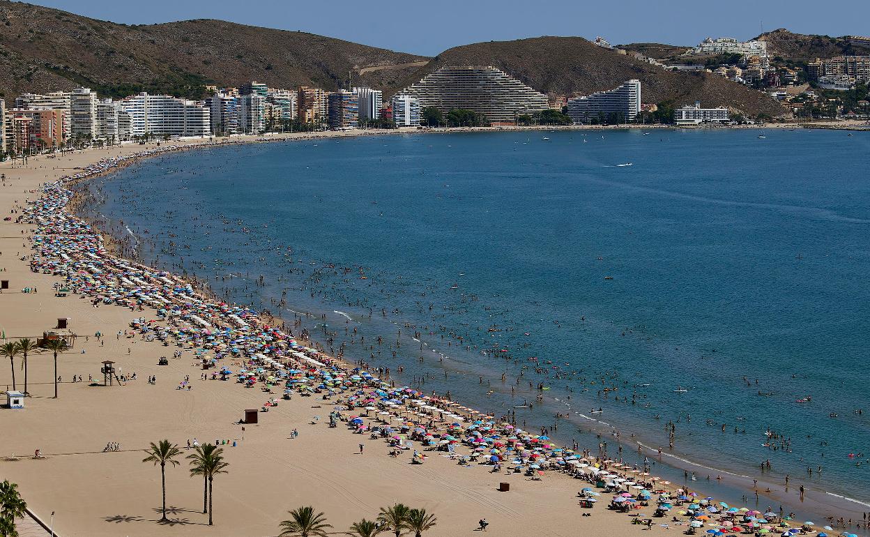 Bahía de Cullera. 