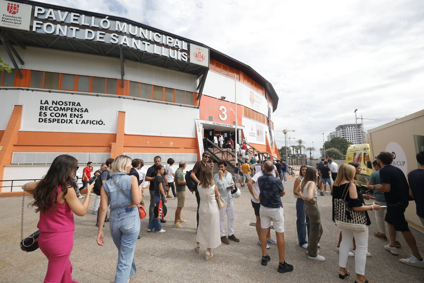 Fotos: El espectáculo de la Davis deslumbra en Valencia