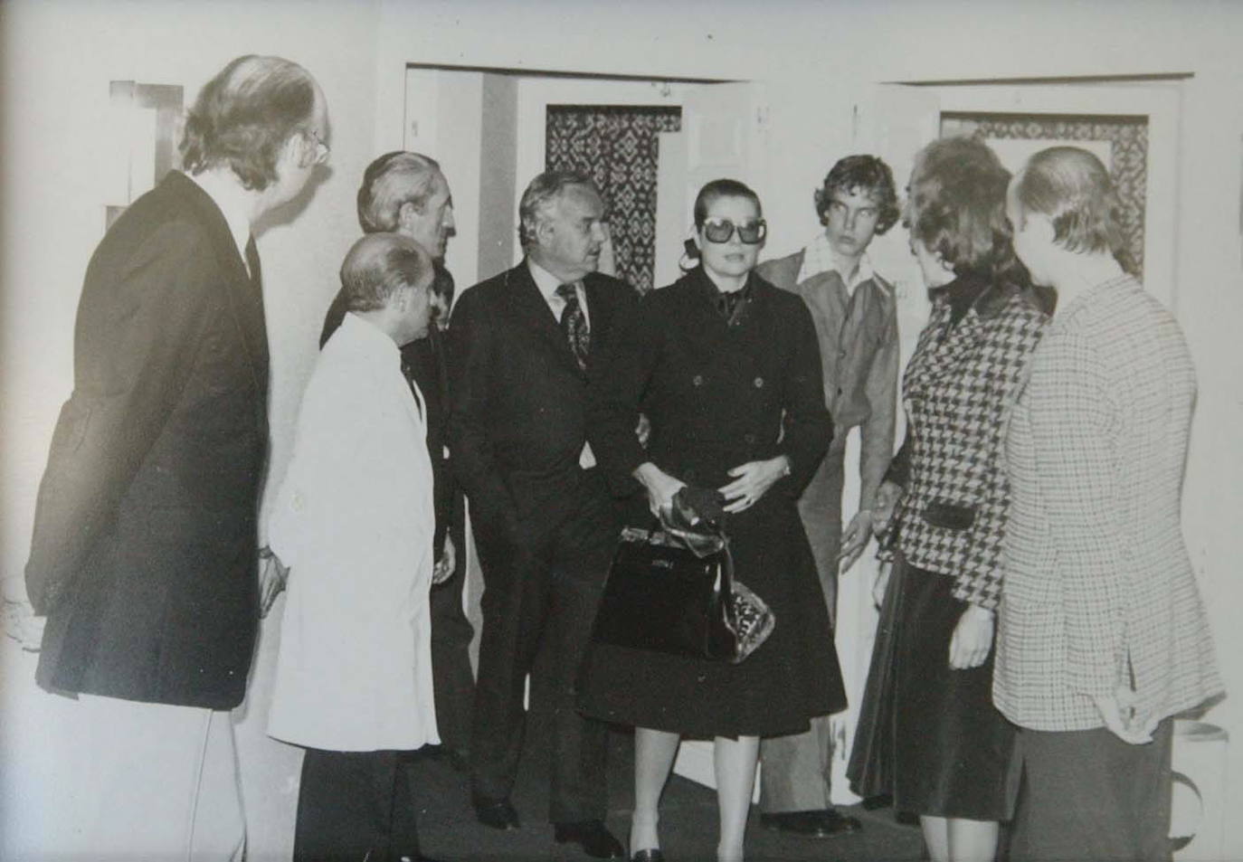 Grace Kelly durante una visita a Marbella.