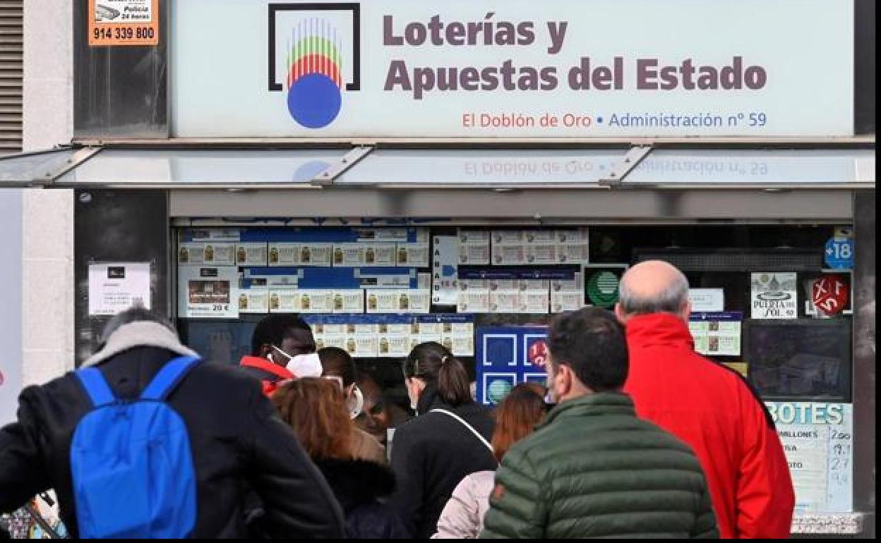 Una administración de Loterías y Apuestas del Estado.