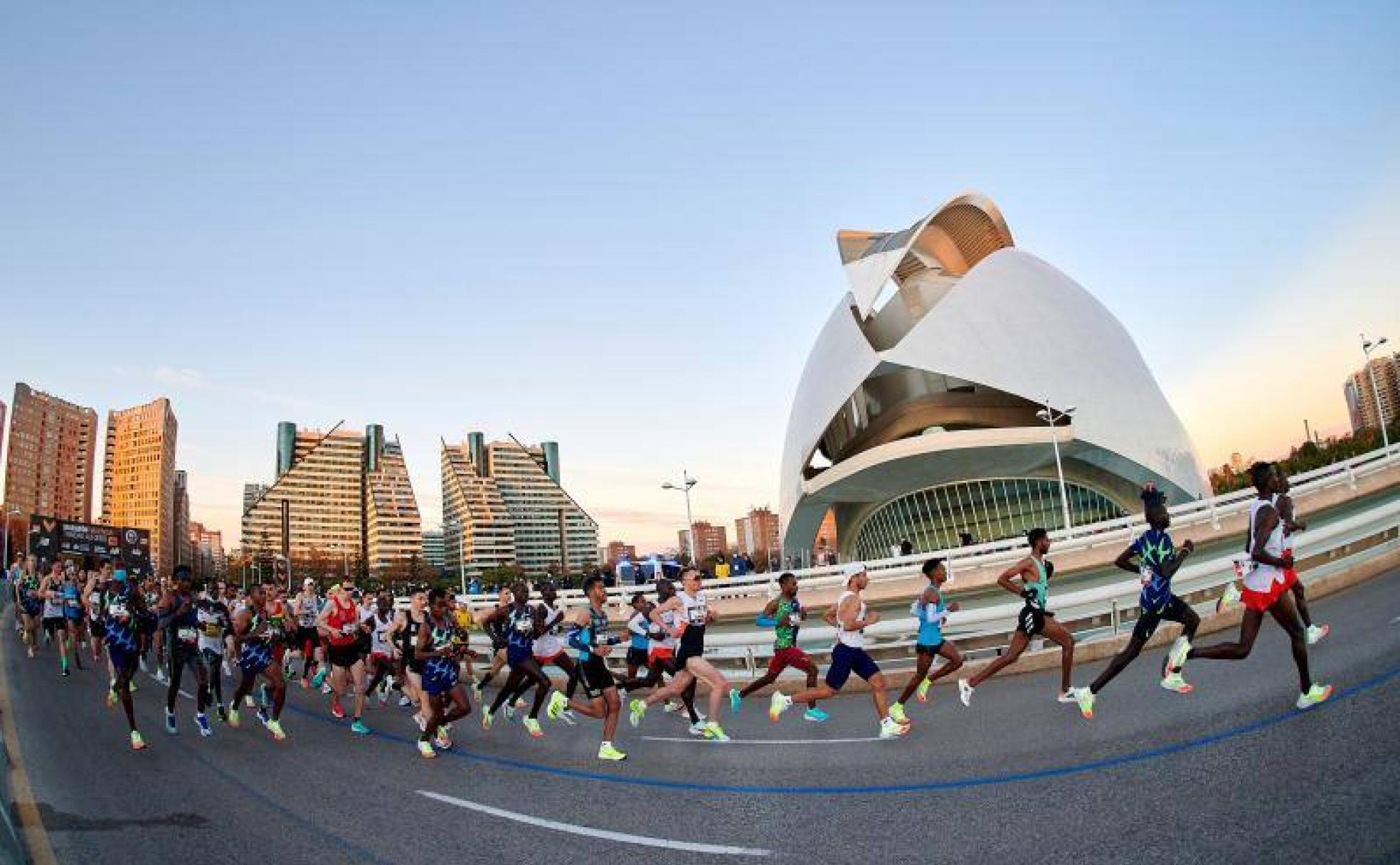 Participantes de la última edición del Maratón Valencia Trinidad Alfonso. 