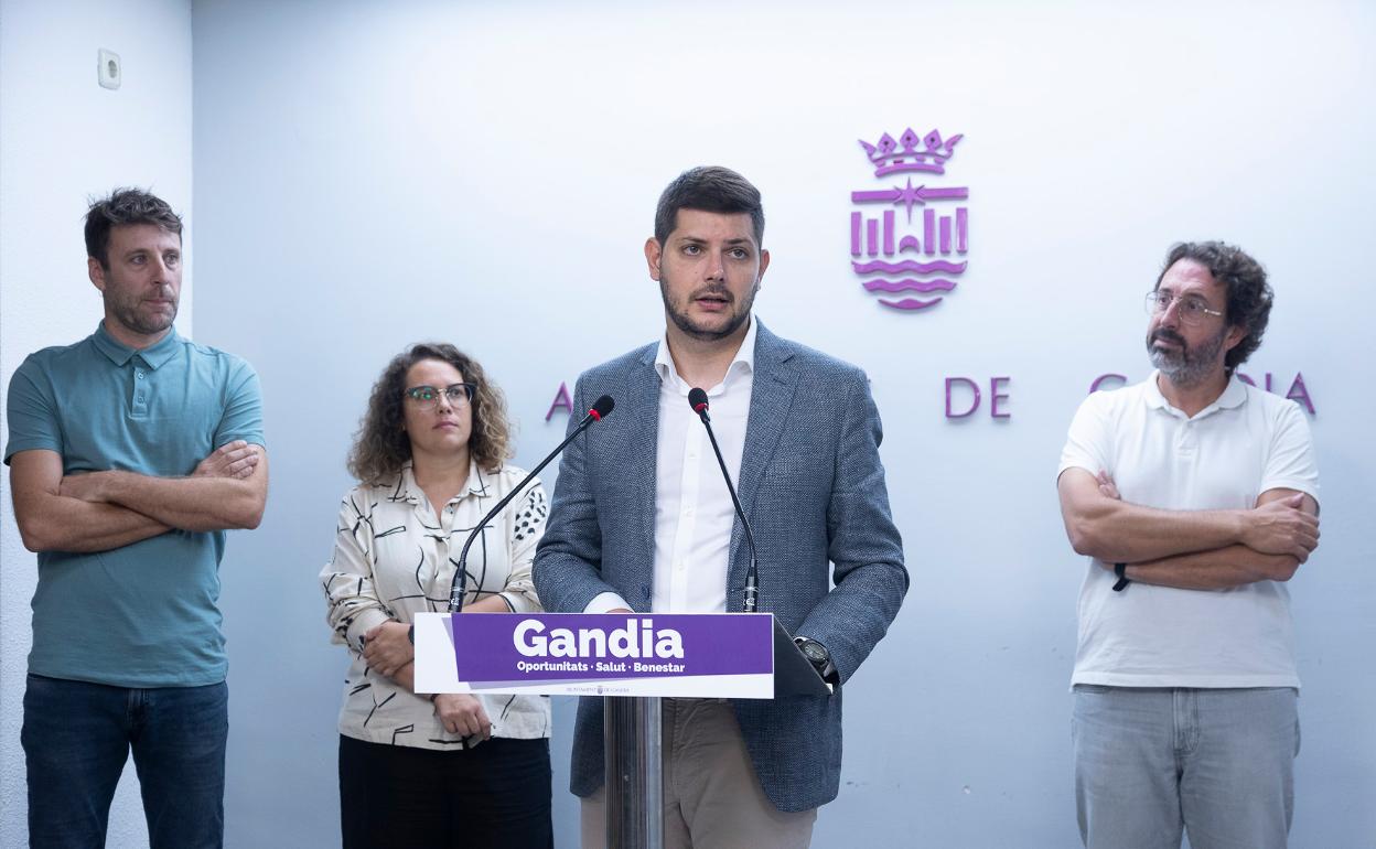 Presentación del proyecto de mejora del barranco de Beniopa .