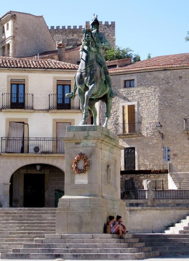 Plaza Mayor de Trujillo, Cáceres. 
